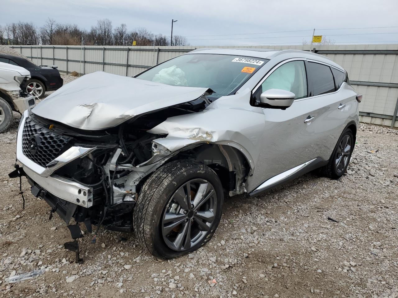 2022 NISSAN MURANO PLATINUM VIN:5N1AZ2DSXNC114655