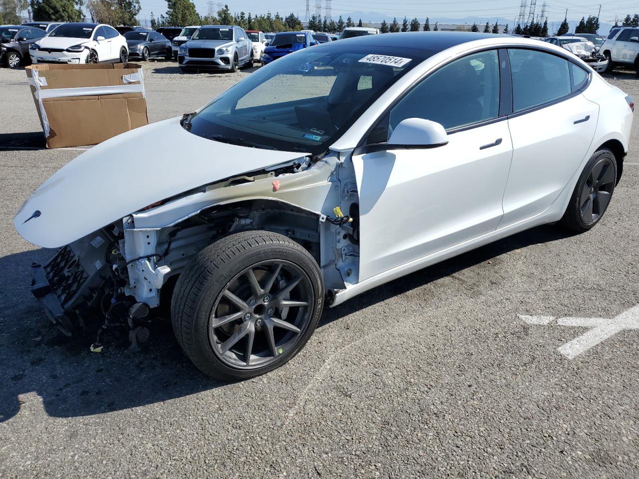 2023 TESLA MODEL 3  VIN:5YJ3E1EA7PF420582