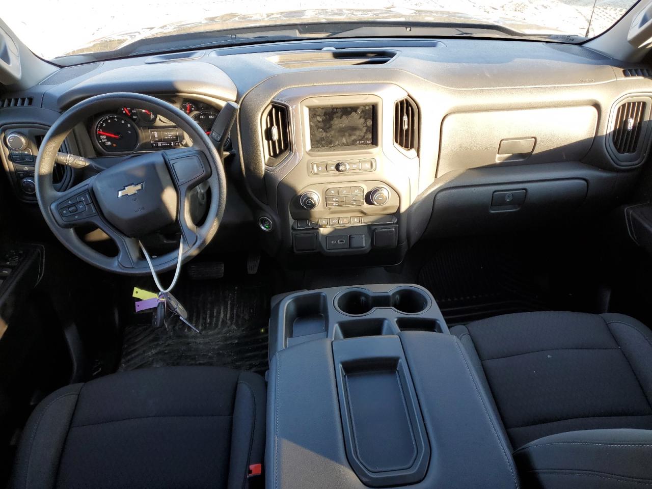 2023 CHEVROLET SILVERADO K1500 CUSTOM VIN:3GCPDBEK8PG115962