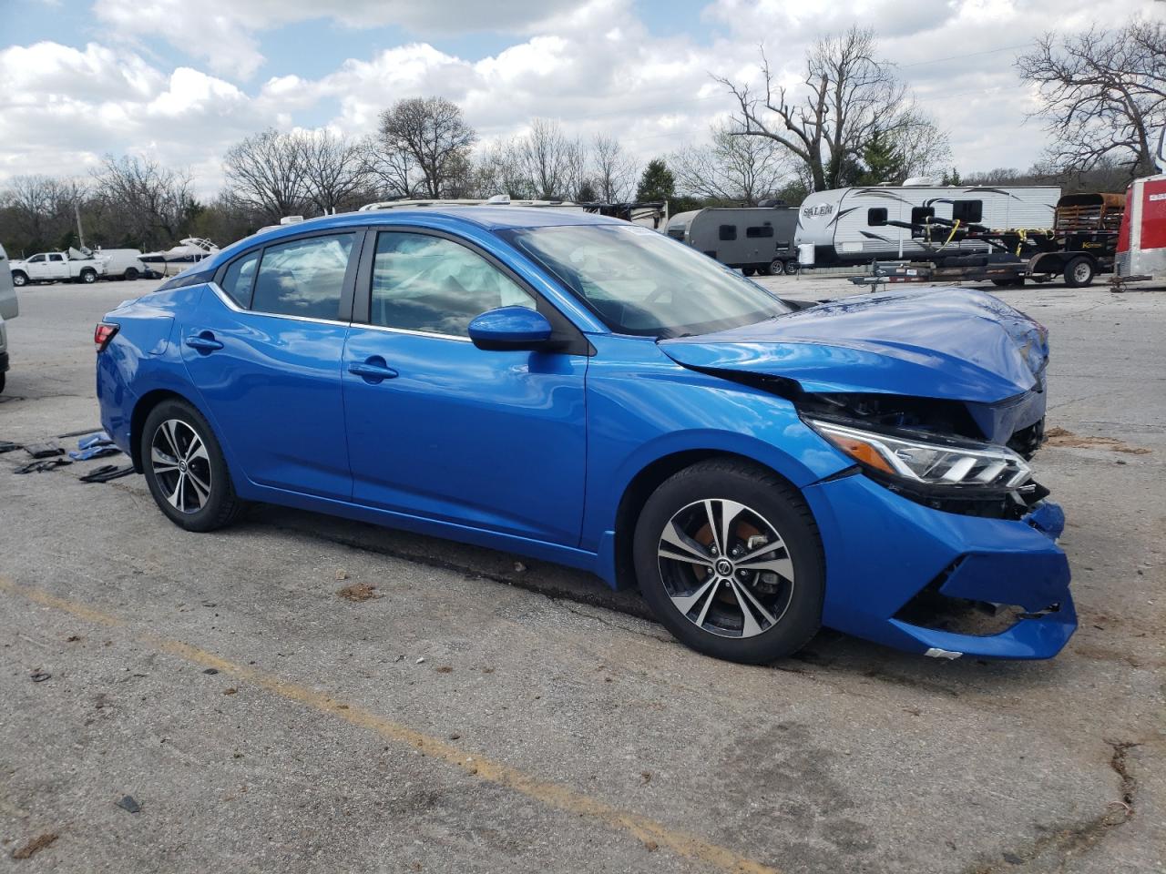 2022 NISSAN SENTRA SV VIN:3N1AB8CV6NY237550