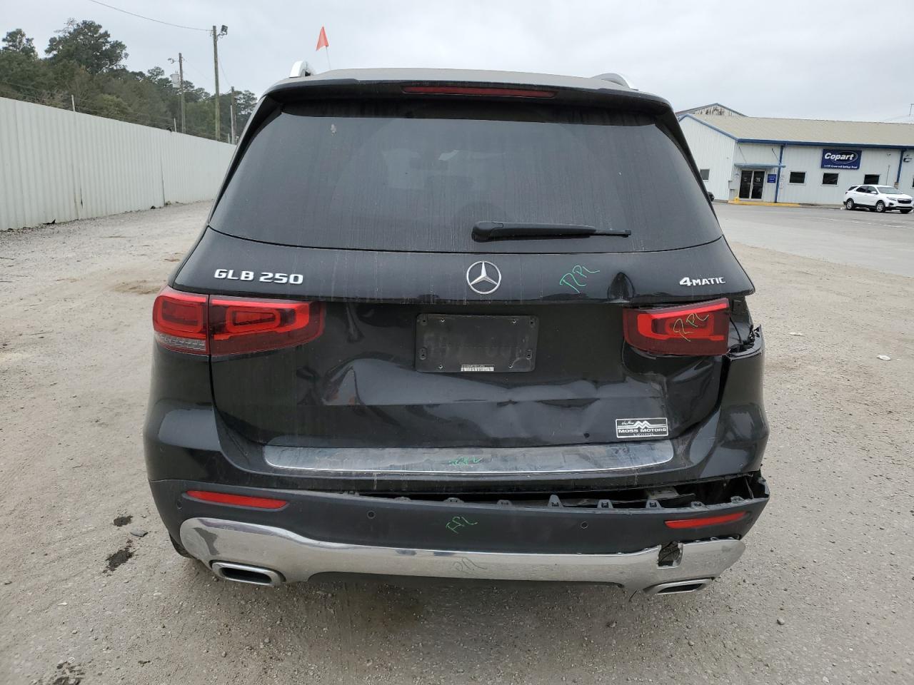2022 MERCEDES-BENZ GLB 250 4MATIC VIN:W1N4M4HB3NW246296