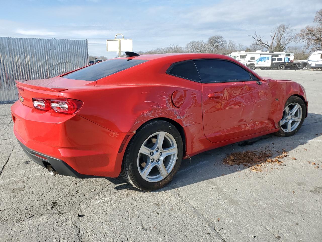 2022 CHEVROLET CAMARO LS VIN:1G1FB1RX0N0110055