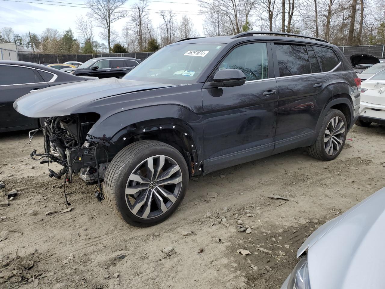 2022 VOLKSWAGEN ATLAS SE VIN:1V2KR2CA6NC563444