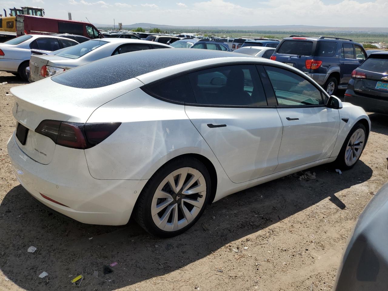 2022 TESLA MODEL 3  VIN:5YJ3E1EB4NF270839