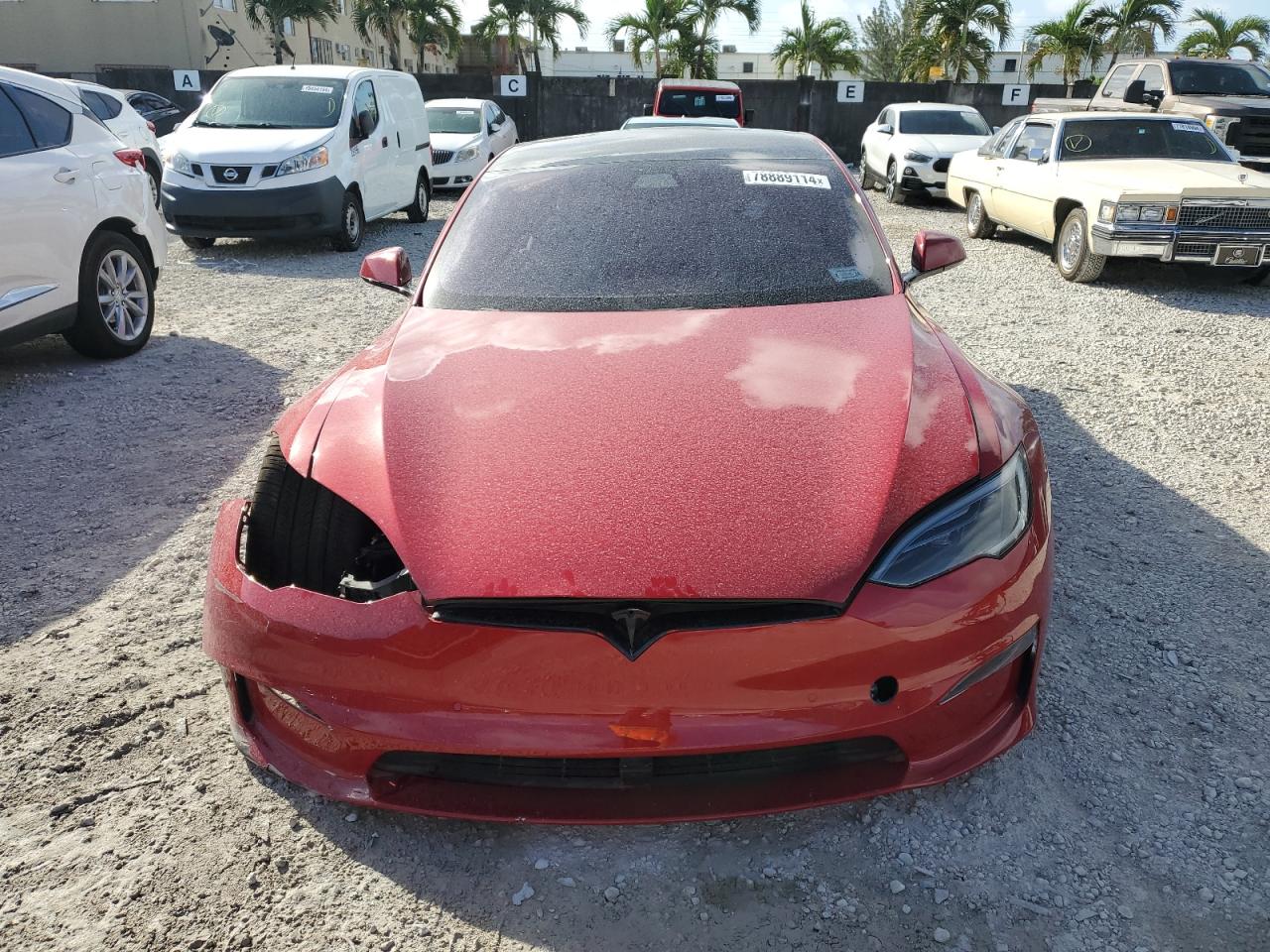 2022 TESLA MODEL S  VIN:5YJSA1E56NF487004