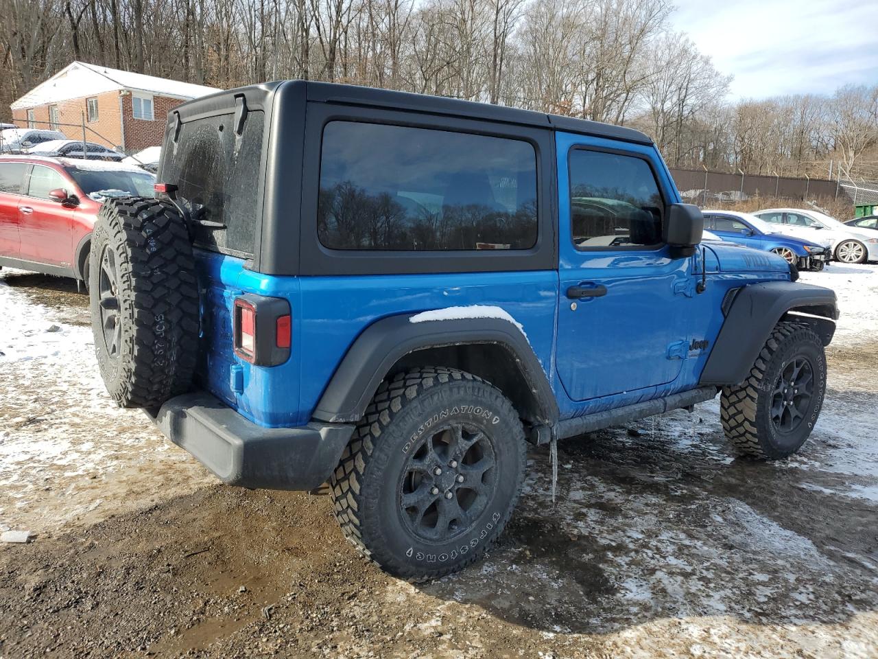 2022 JEEP WRANGLER SPORT VIN:1C4GJXAG4NW143733