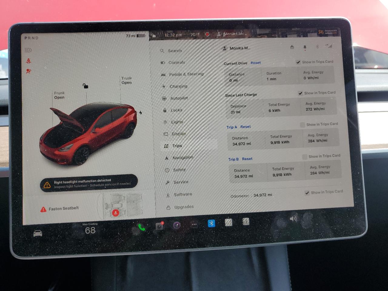 2023 TESLA MODEL Y  VIN:7SAYGDEE3PF608202