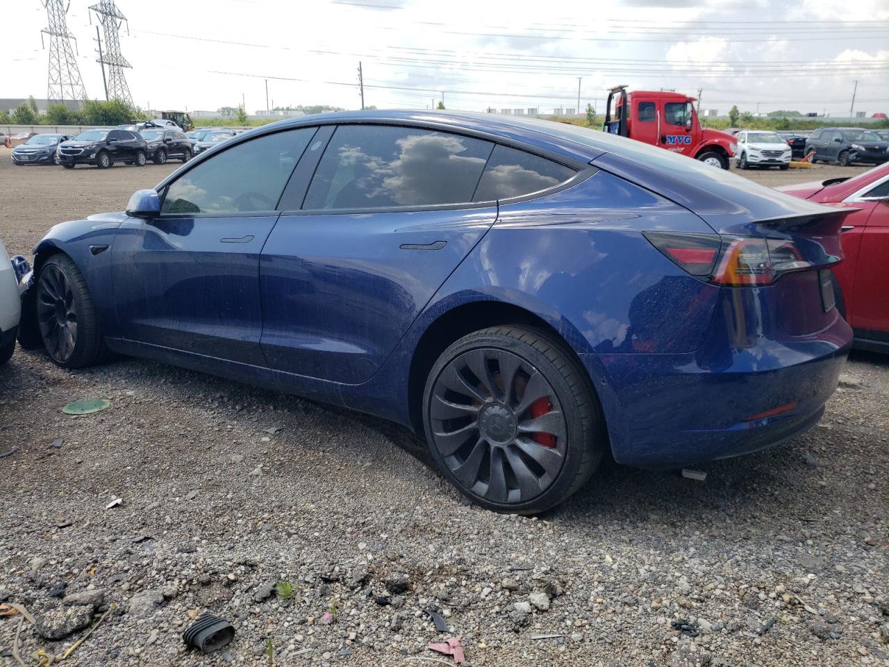 2022 TESLA MODEL 3  VIN:5YJ3E1ECXNF125281