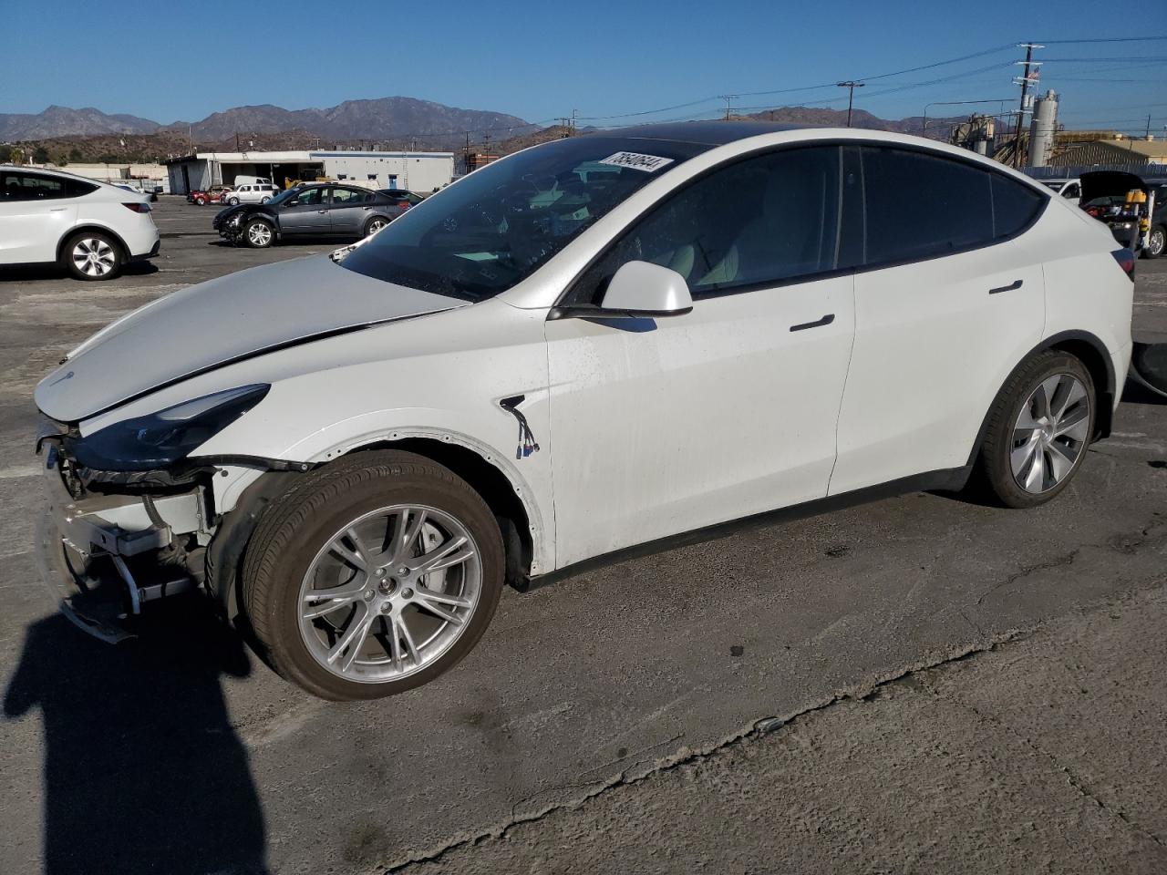 2024 TESLA MODEL Y  VIN:7SAYGAEE8RF016618