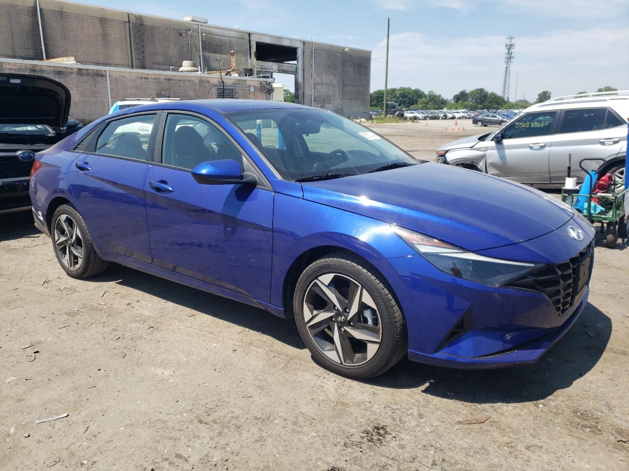 2023 HYUNDAI ELANTRA SEL VIN:KMHLS4AG2PU610782