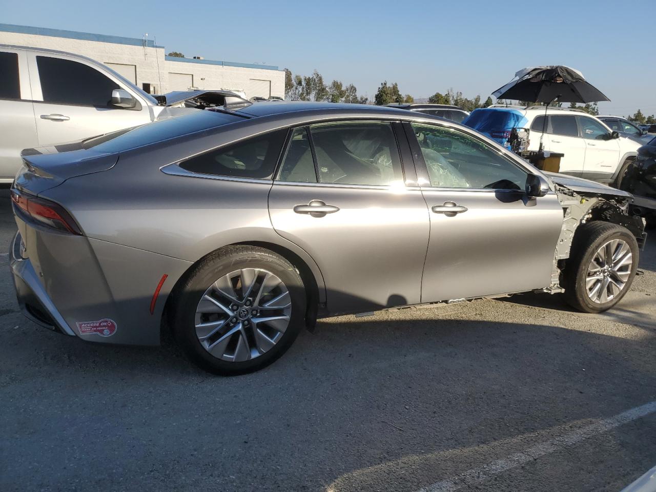 2022 TOYOTA MIRAI LE VIN:JTDAAAAA7NA007589