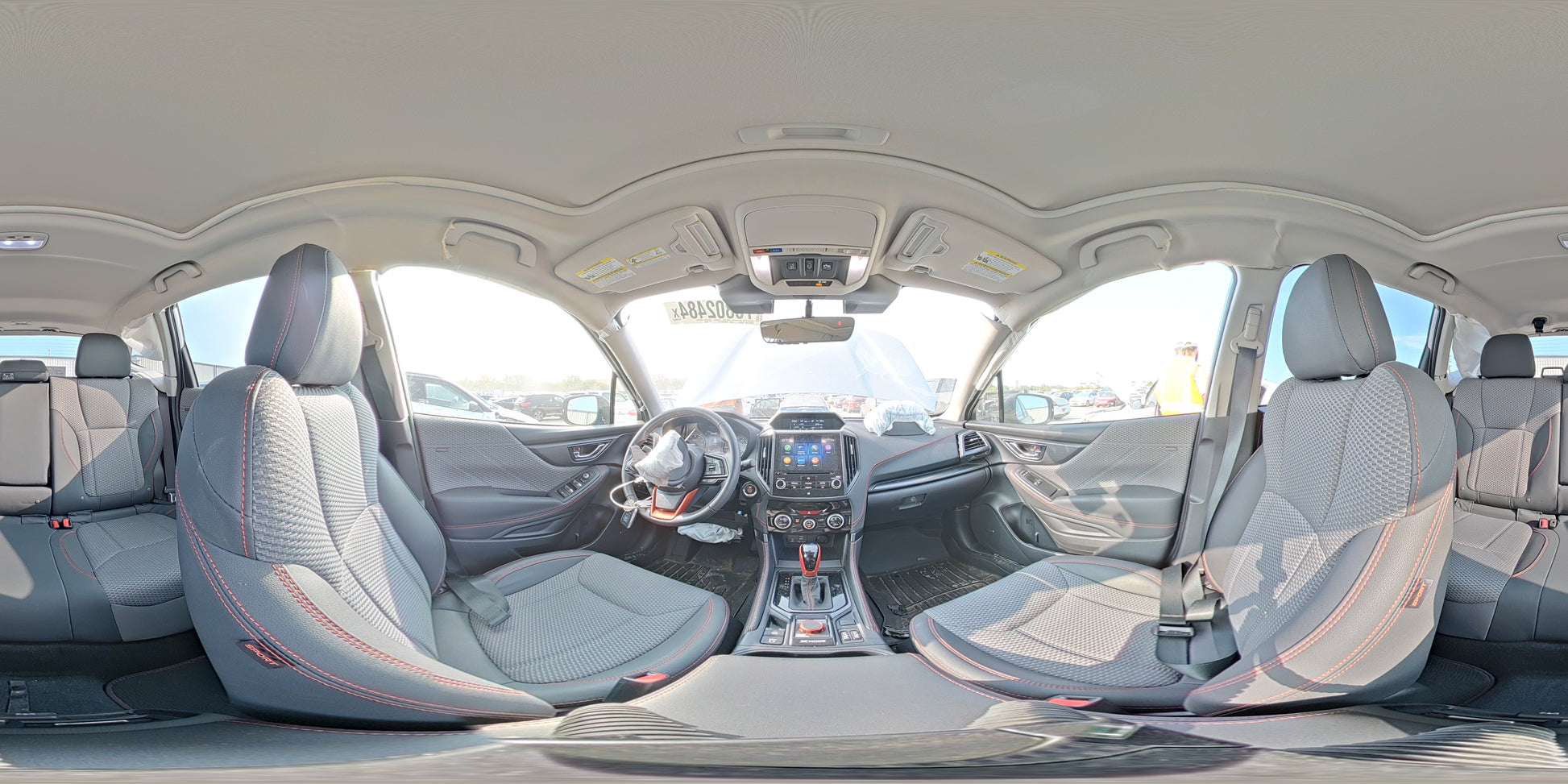 2022 SUBARU FORESTER SPORT VIN:JF2SKAJC5NH503907