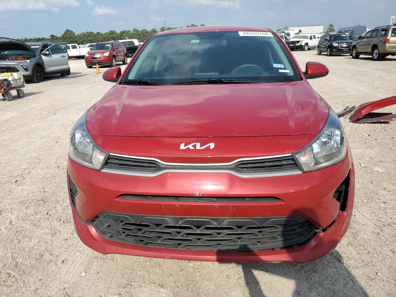 2022 KIA RIO LX VIN:3KPA24AD7NE460150