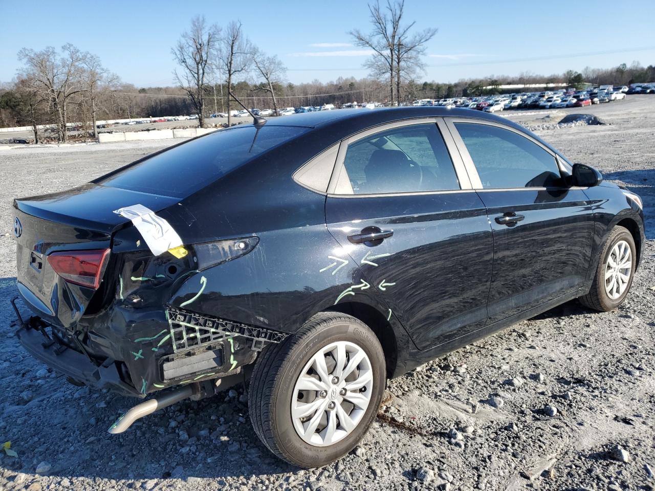 2022 HYUNDAI ACCENT SE VIN:3KPC24A66NE165681