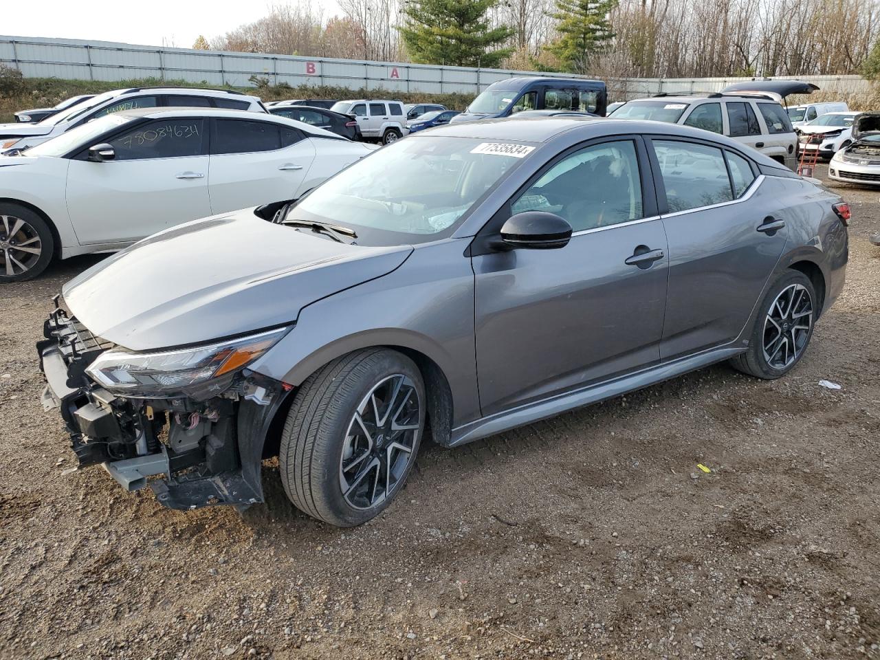 2024 NISSAN SENTRA SR VIN:3N1AB8DV7RY371651