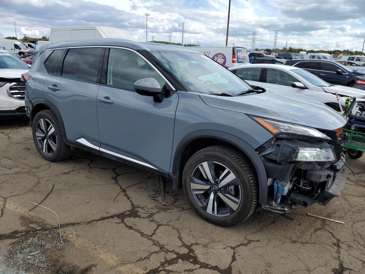 2022 NISSAN ROGUE SL VIN:5N1BT3CB1NC711433