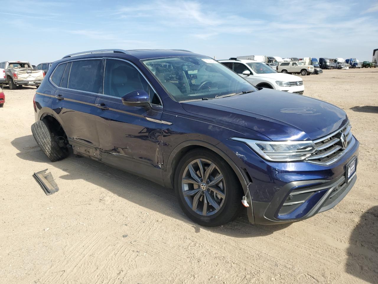 2022 VOLKSWAGEN TIGUAN SE VIN:3VV3B7AX1NM130578