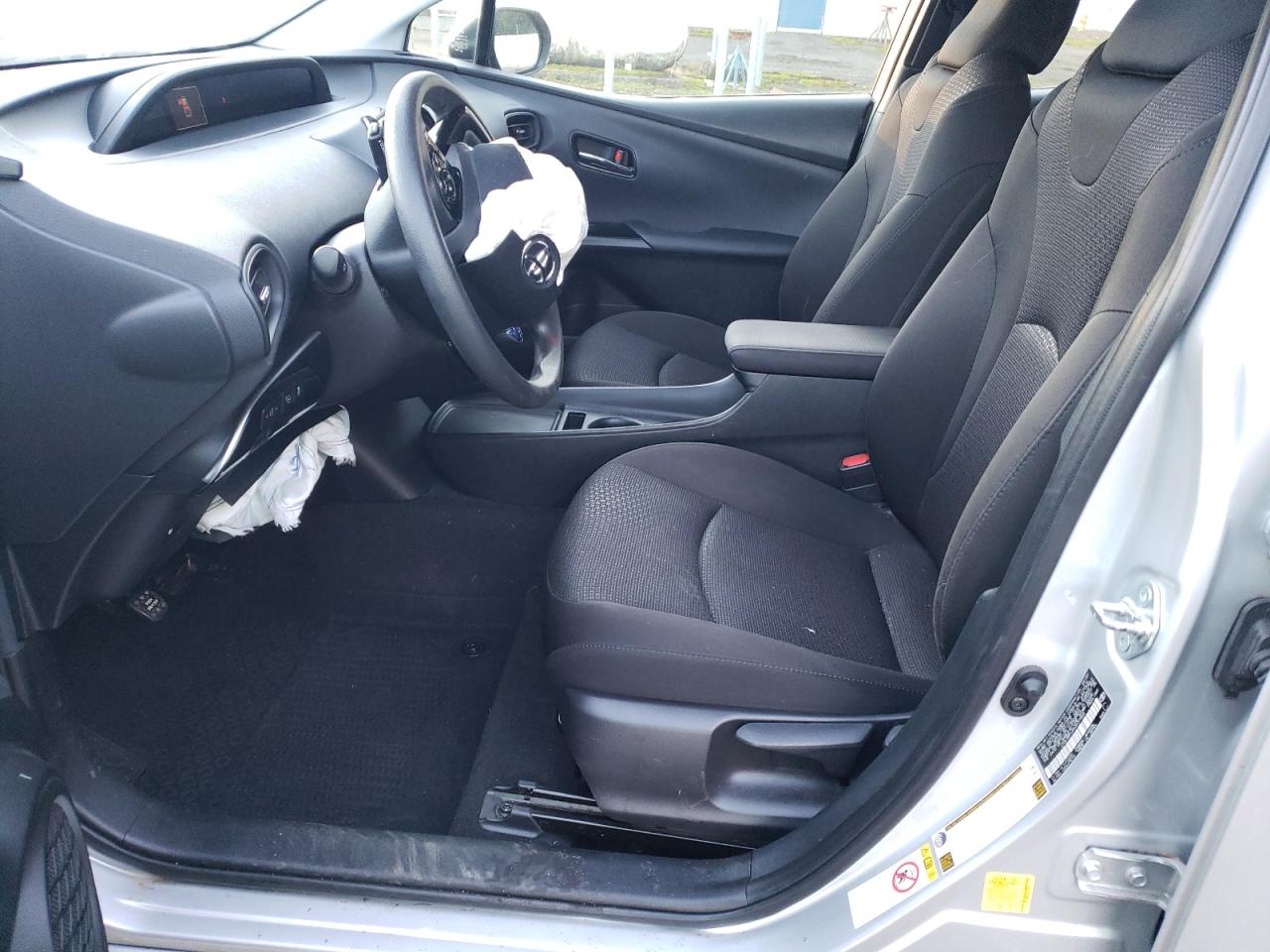 2022 TOYOTA PRIUS LE VIN:JTDL9MFU6N3037404