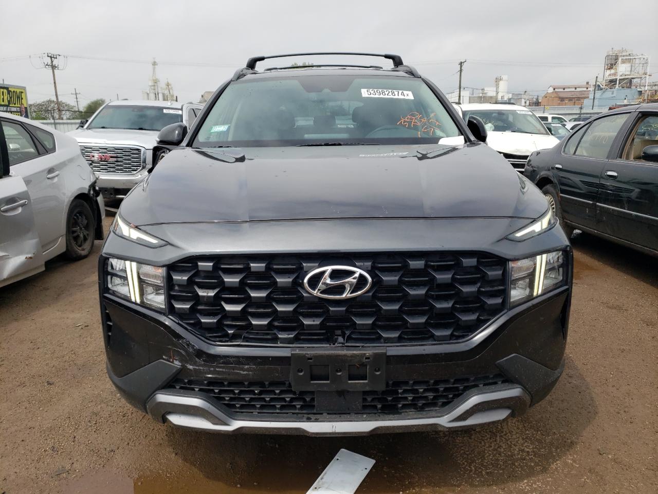 2022 HYUNDAI SANTA FE SEL VIN:5NMS6DAJ6NH440494
