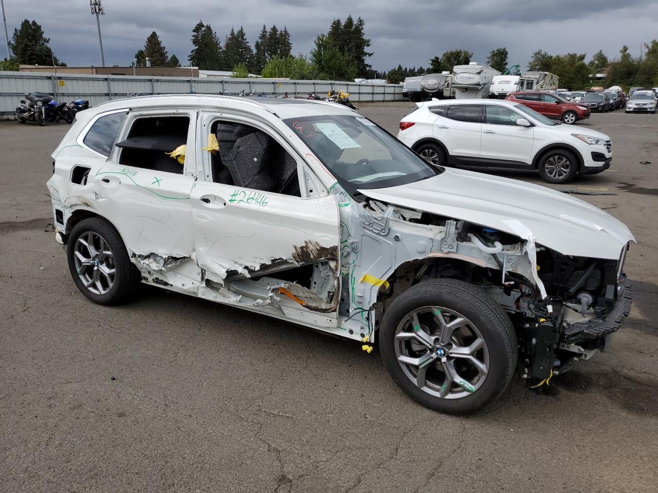 2023 BMW X3 XDRIVE30I VIN:5UX53DP07P9T05994