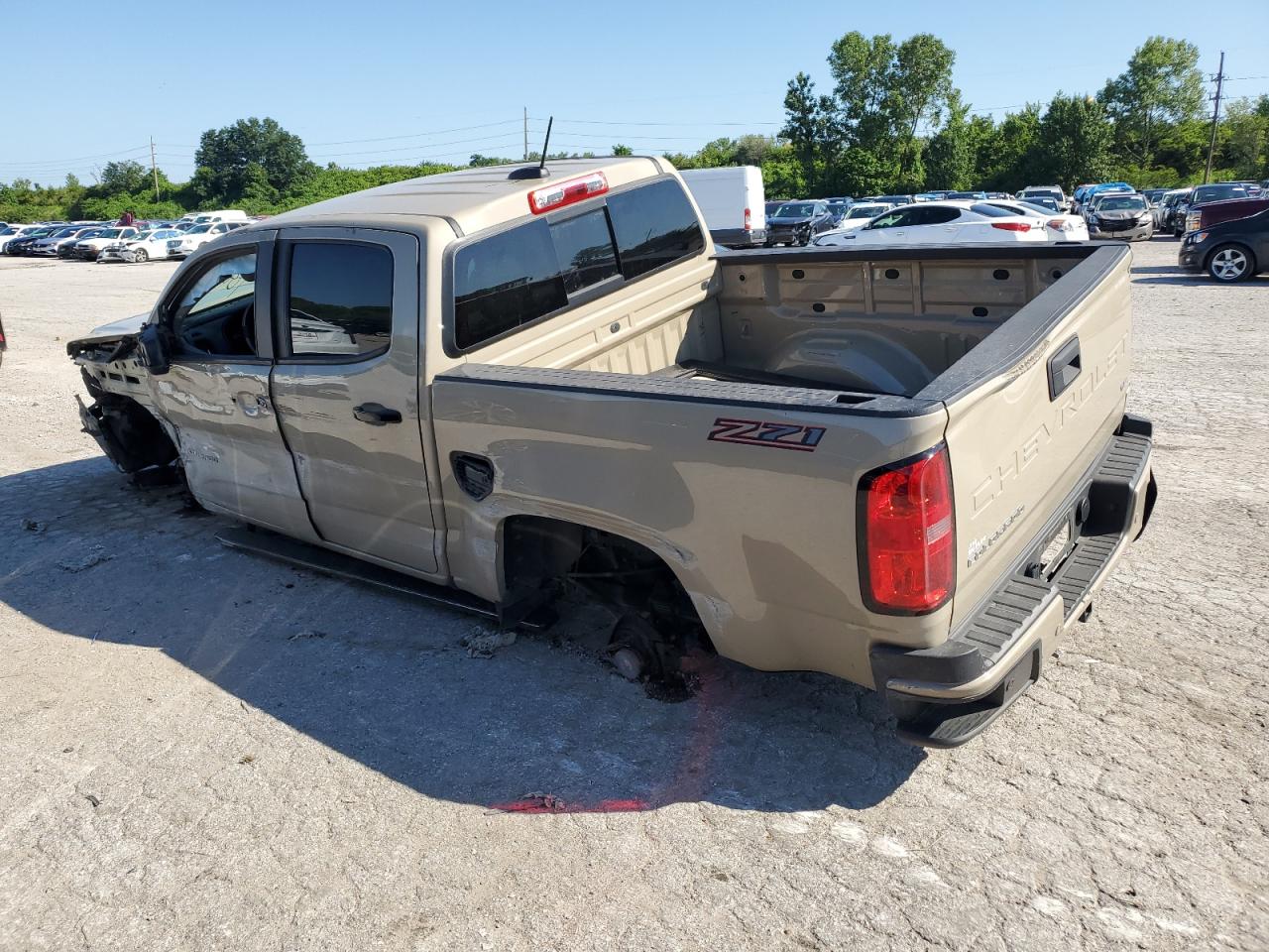 2022 CHEVROLET COLORADO Z71 VIN:1GCGSDEN3N1332391