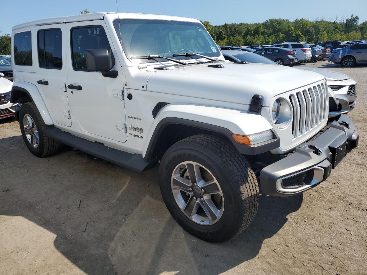 2022 JEEP WRANGLER UNLIMITED SAHARA VIN:1C4HJXEG0NW119346