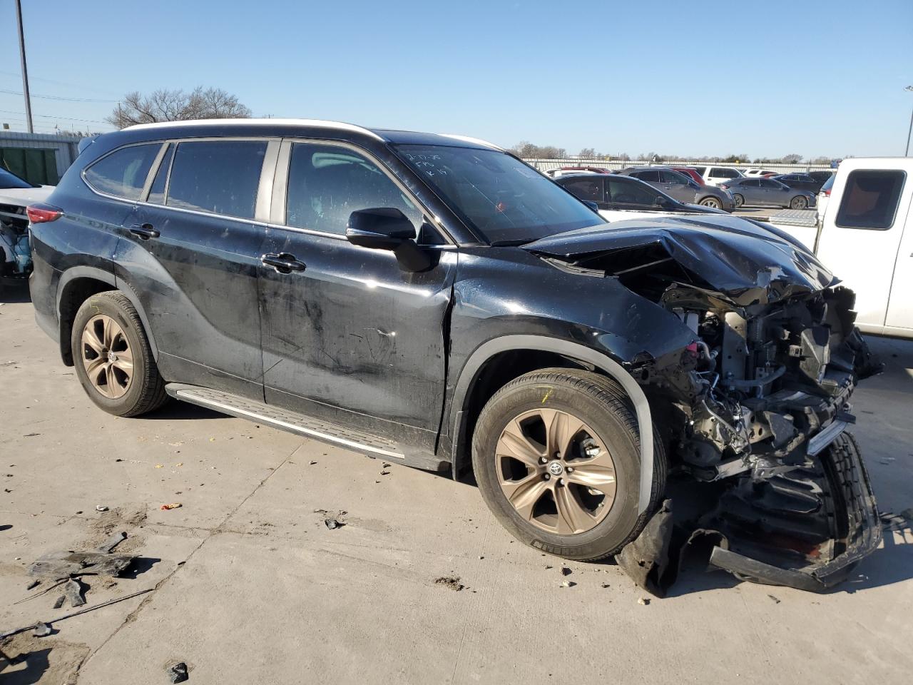 2023 TOYOTA HIGHLANDER HYBRID BRONZE EDITION VIN:5TDAARAHXPS522555