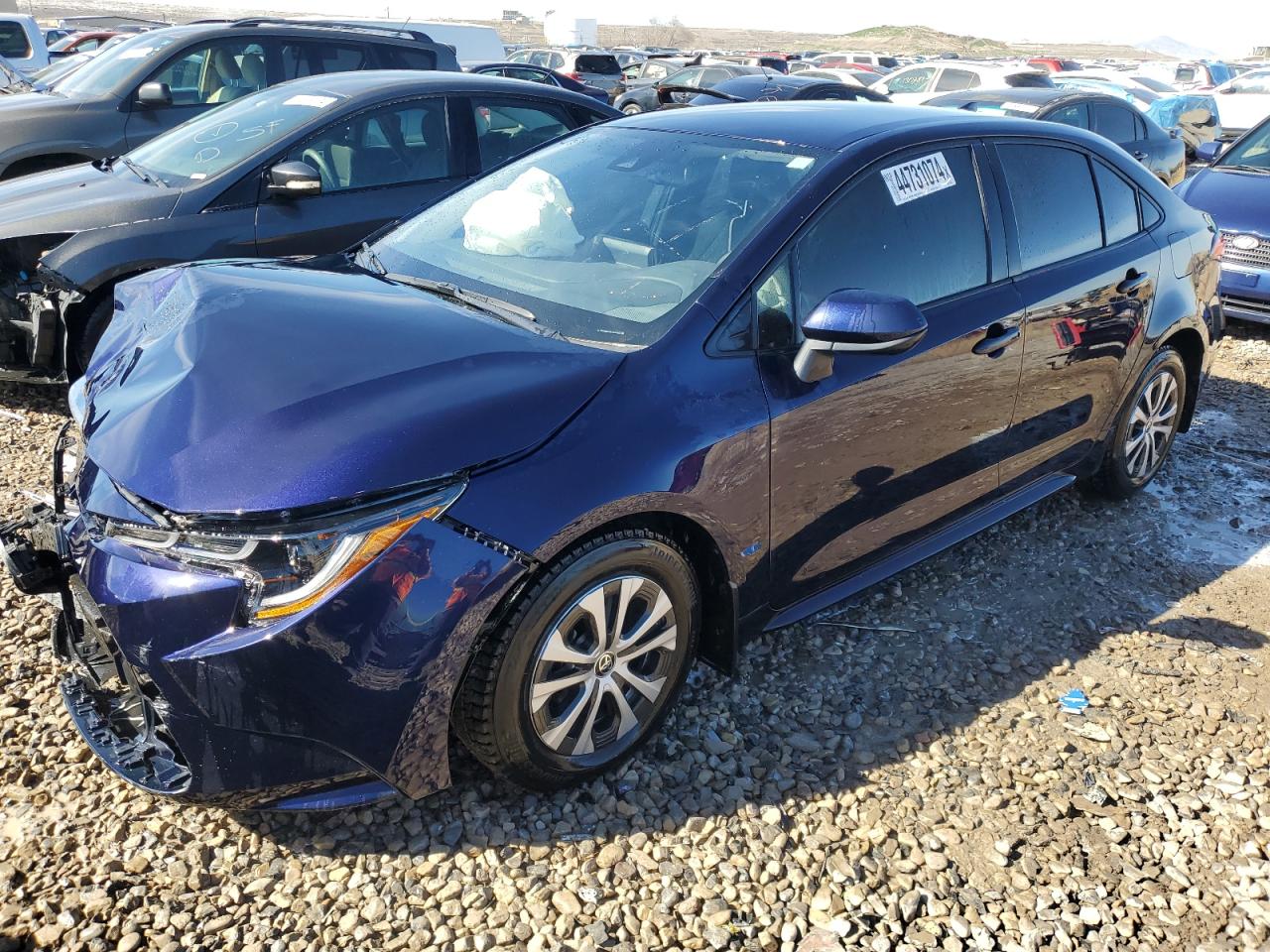 2022 TOYOTA COROLLA LE VIN:JTDEAMDE6NJ041444