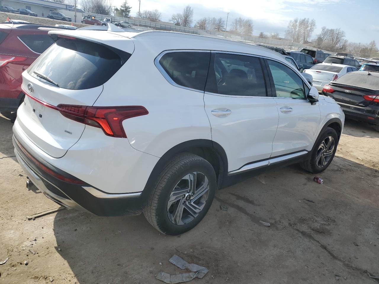 2022 HYUNDAI SANTA FE SEL VIN:5NMS3DAJXNH392040