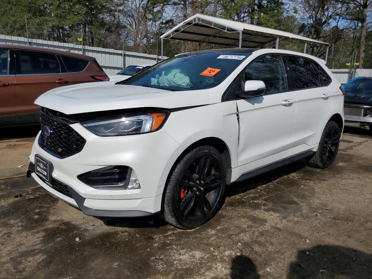 2022 FORD EDGE ST VIN:2FMPK4AP8NBA14080