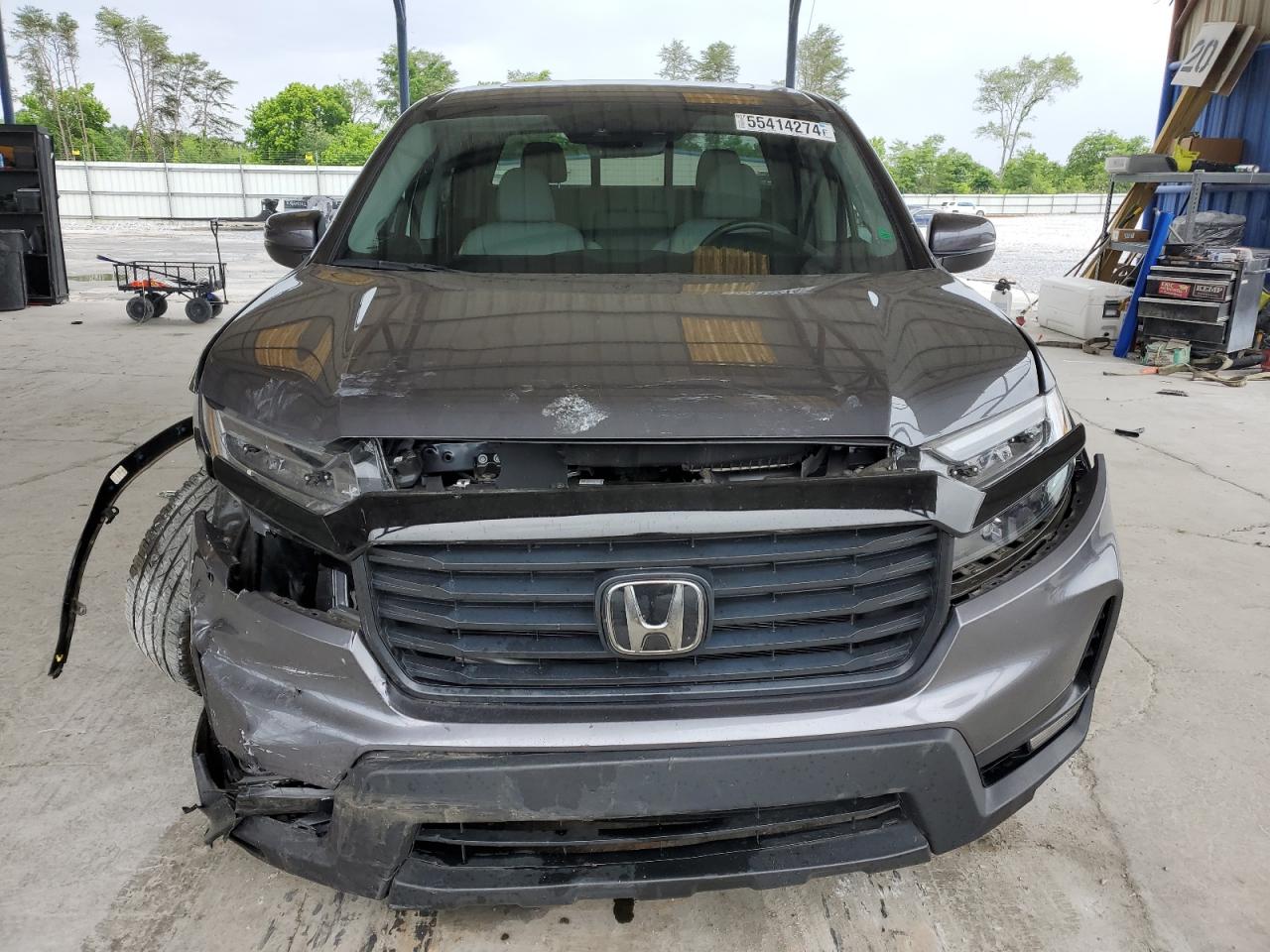 2023 HONDA RIDGELINE RTL VIN:5FPYK3F55PB021740