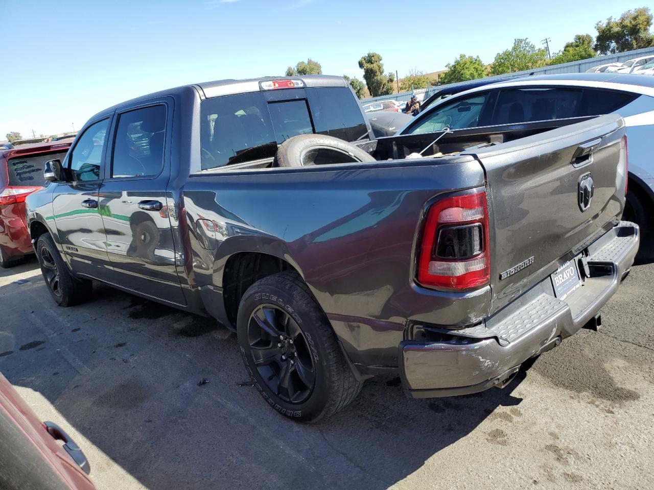 2022 RAM 1500 BIG HORN/LONE STAR VIN:1C6RREFT0NN377411