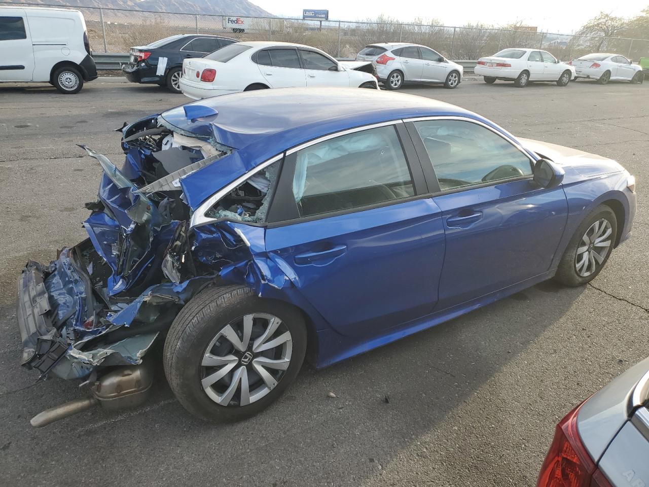 2023 HONDA CIVIC LX VIN:2HGFE2F27PH565711