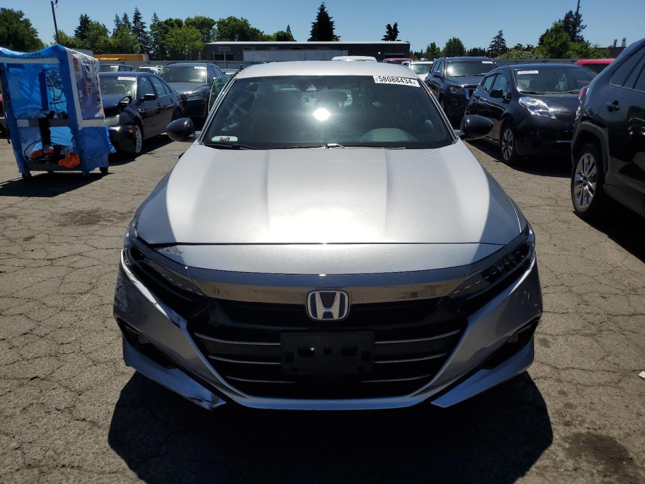 2022 HONDA ACCORD HYBRID SPORT VIN:1HGCV3F23NA019265