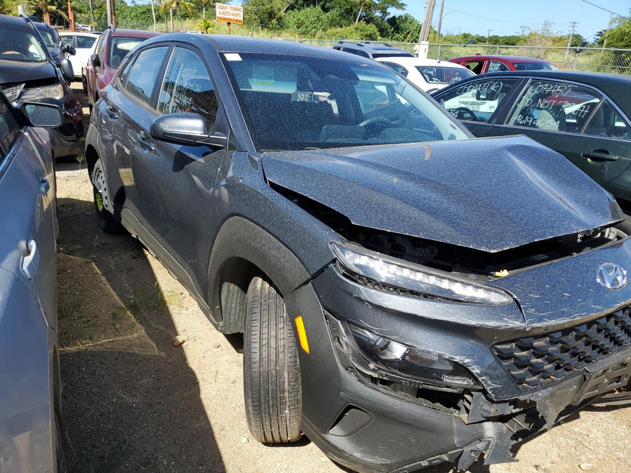 2022 HYUNDAI KONA SEL VIN:KM8K22AB9NU862725