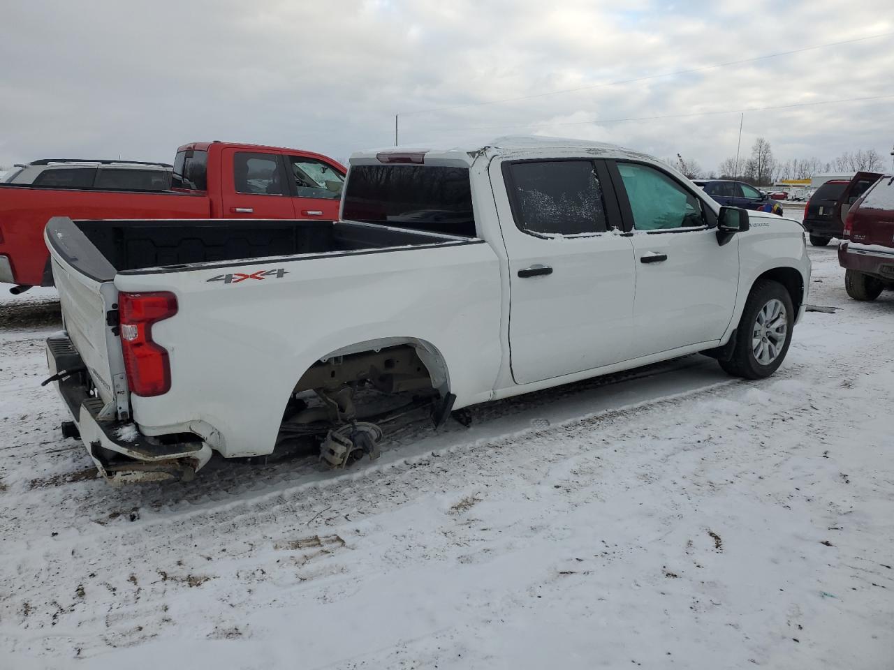 2024 CHEVROLET SILVERADO K1500 CUSTOM VIN:1GCPDBEK4RZ339121