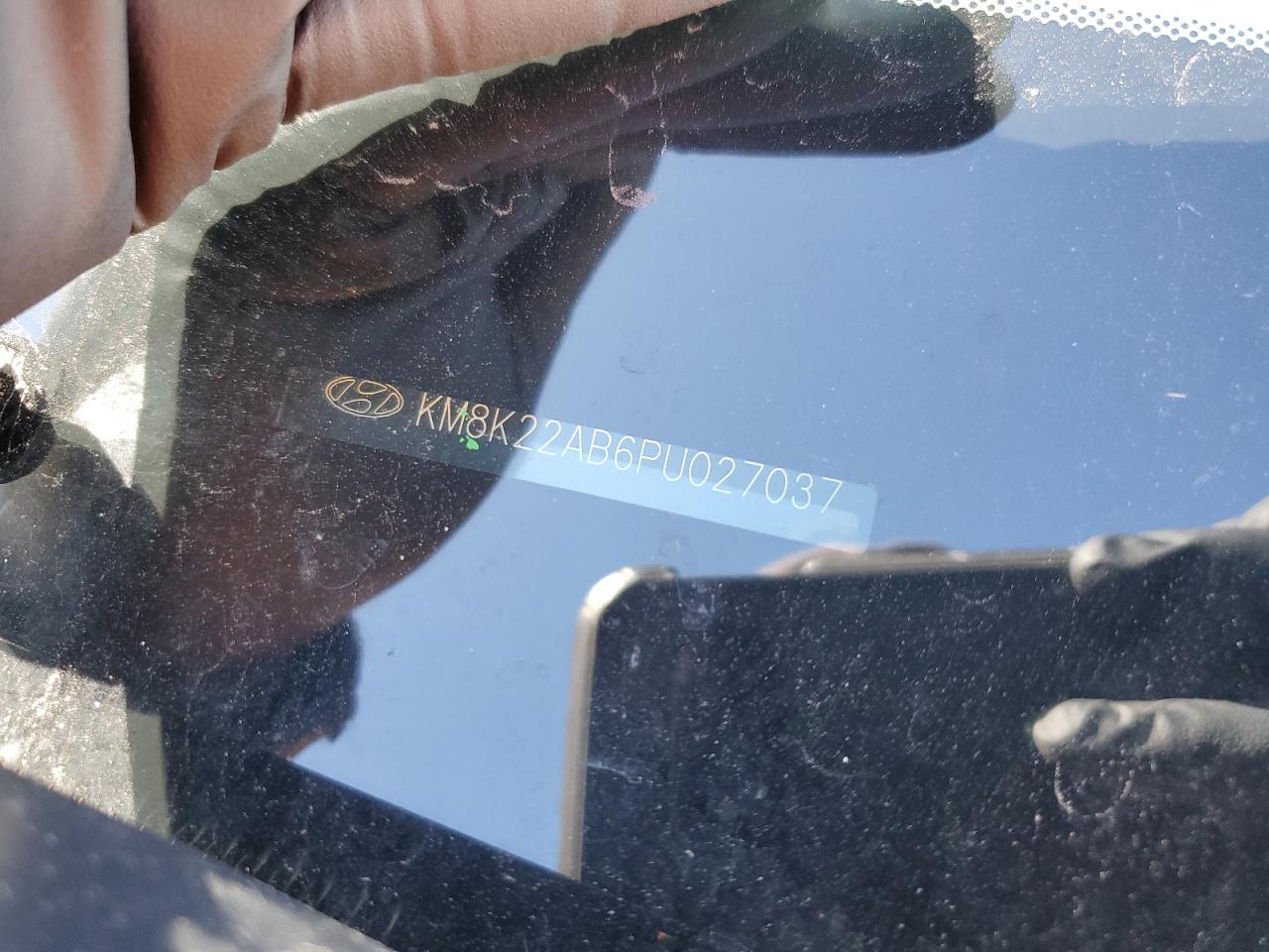 2023 HYUNDAI KONA SE VIN:KM8K22AB6PU027037