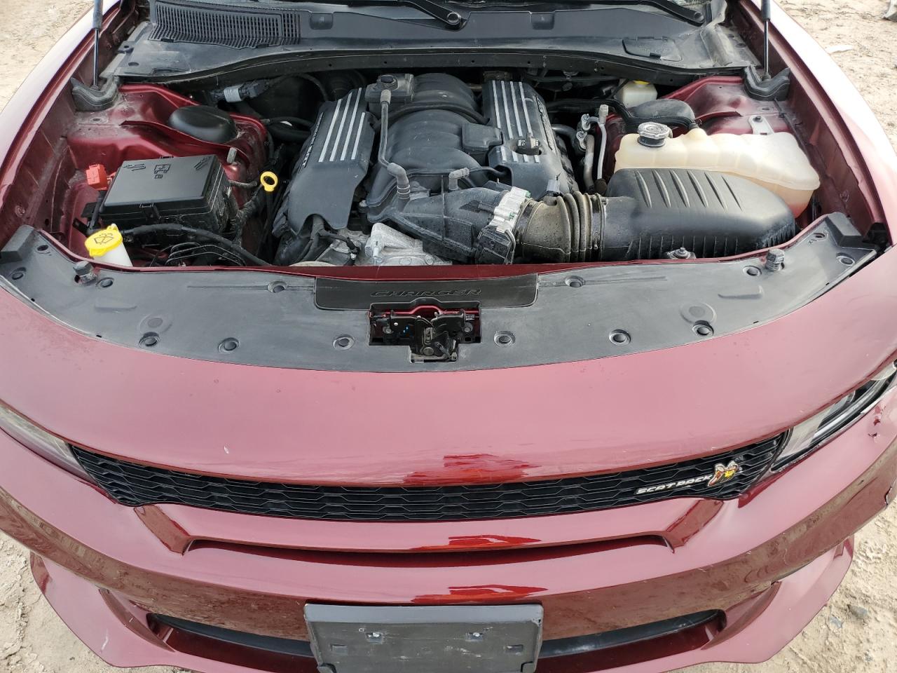 2022 DODGE CHARGER SCAT PACK VIN:2C3CDXGJ2NH222507