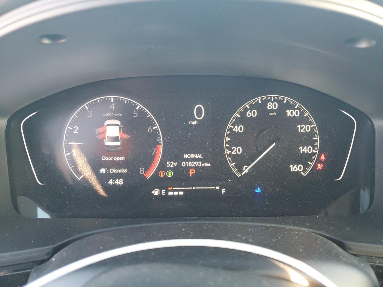 2022 HONDA CIVIC SPORT VIN:2HGFE2F58NH552442