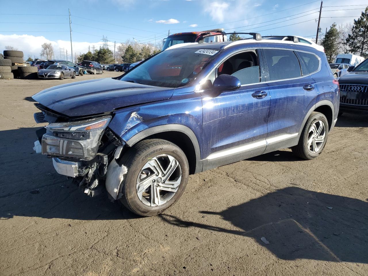 2022 HYUNDAI SANTA FE SEL VIN:5NMS2DAJ6NH455914