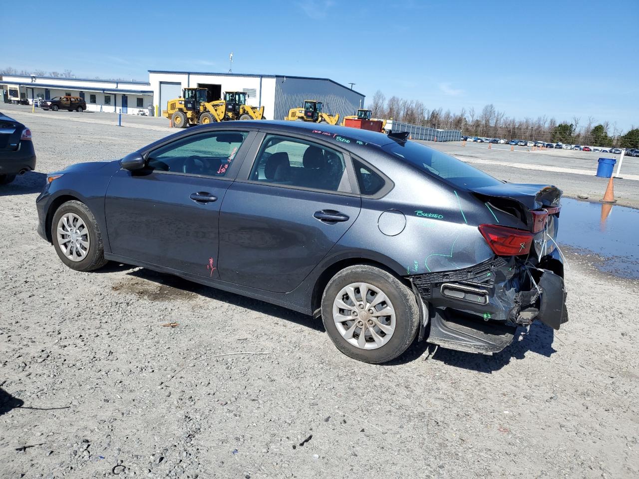 2022 KIA FORTE FE VIN:3KPF24AD0NE498308