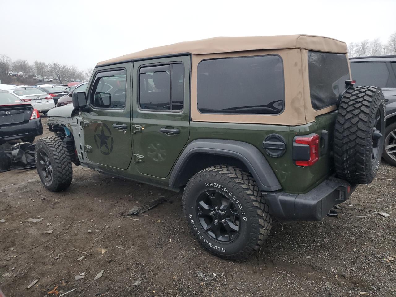 2023 JEEP WRANGLER SPORT VIN:1C4HJXDG1PW504242