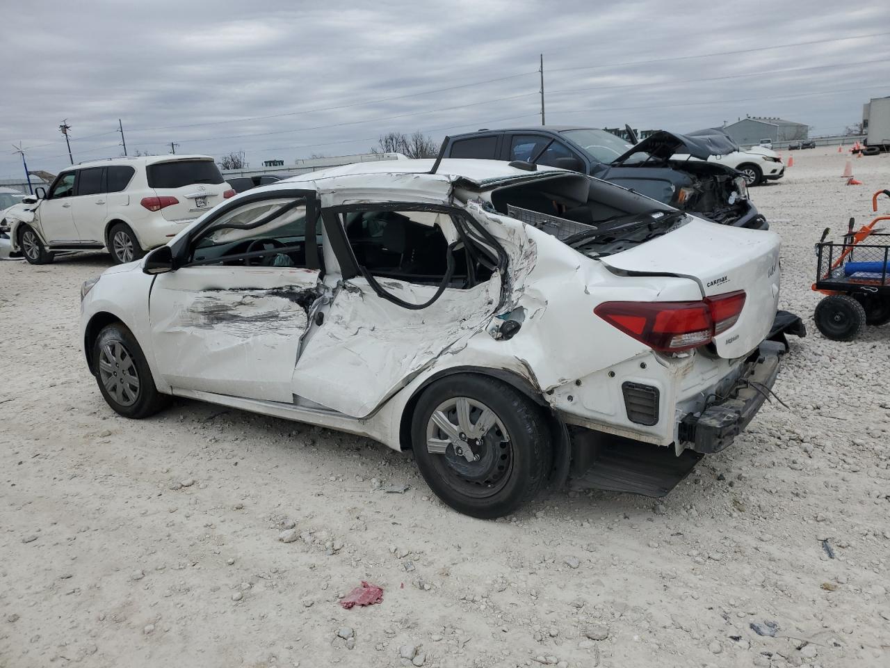 2022 KIA RIO LX VIN:3KPA24AD3NE478600