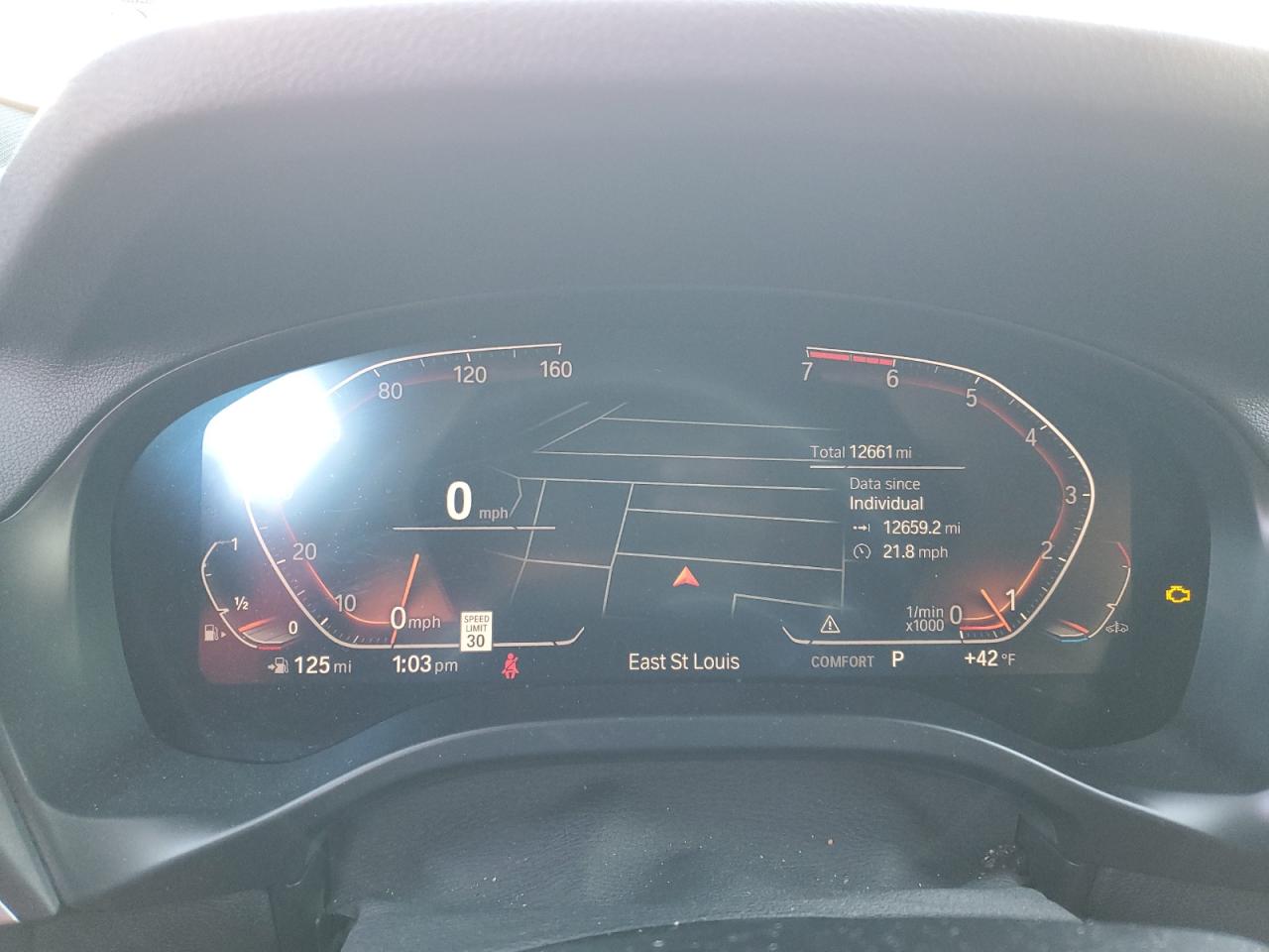 2022 BMW X4 XDRIVE30I VIN:5UX33DT05N9K84430