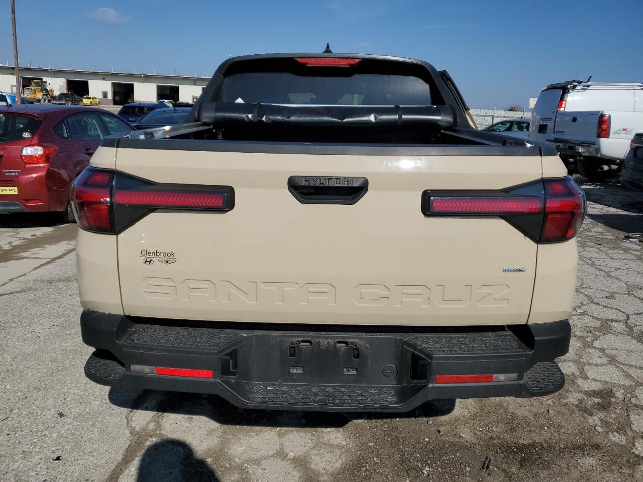 2022 HYUNDAI SANTA CRUZ SEL VIN:5NTJBDAE2NH011433
