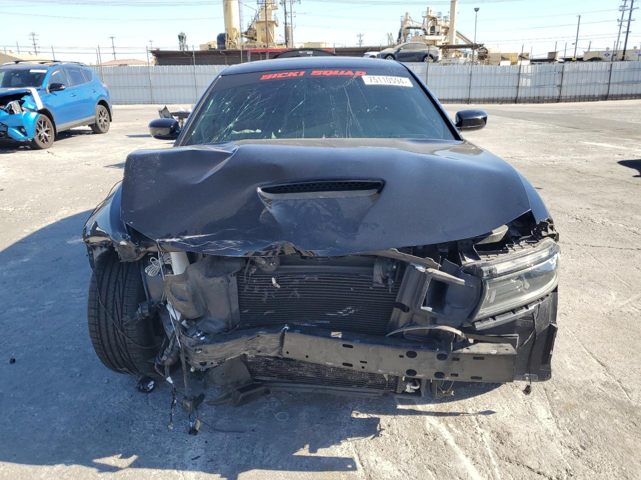 2022 DODGE CHARGER SCAT PACK VIN:2C3CDXGJ4NH122103