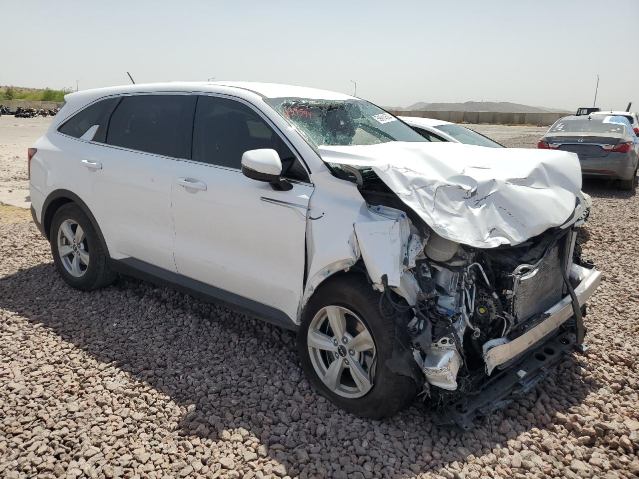 2022 KIA SORENTO LX VIN:5XYRG4LC0NG139594