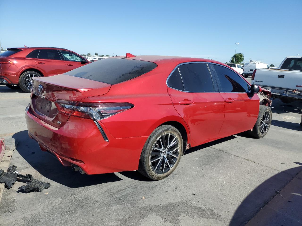 2022 TOYOTA CAMRY SE VIN:4T1T11AK0NU067158