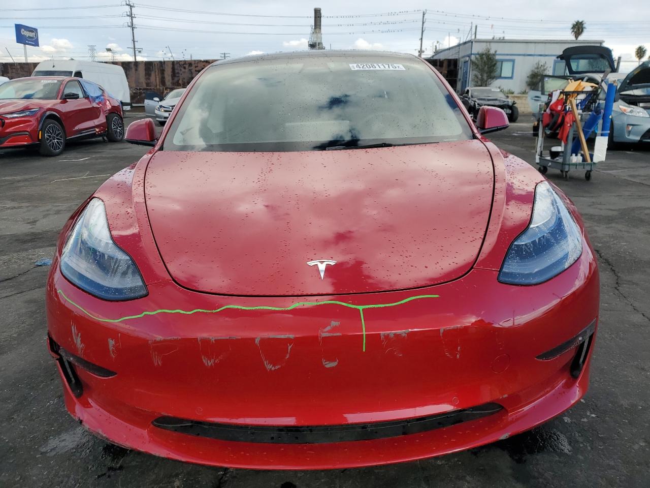 2022 TESLA MODEL 3  VIN:5YJ3E1EB0NF134417