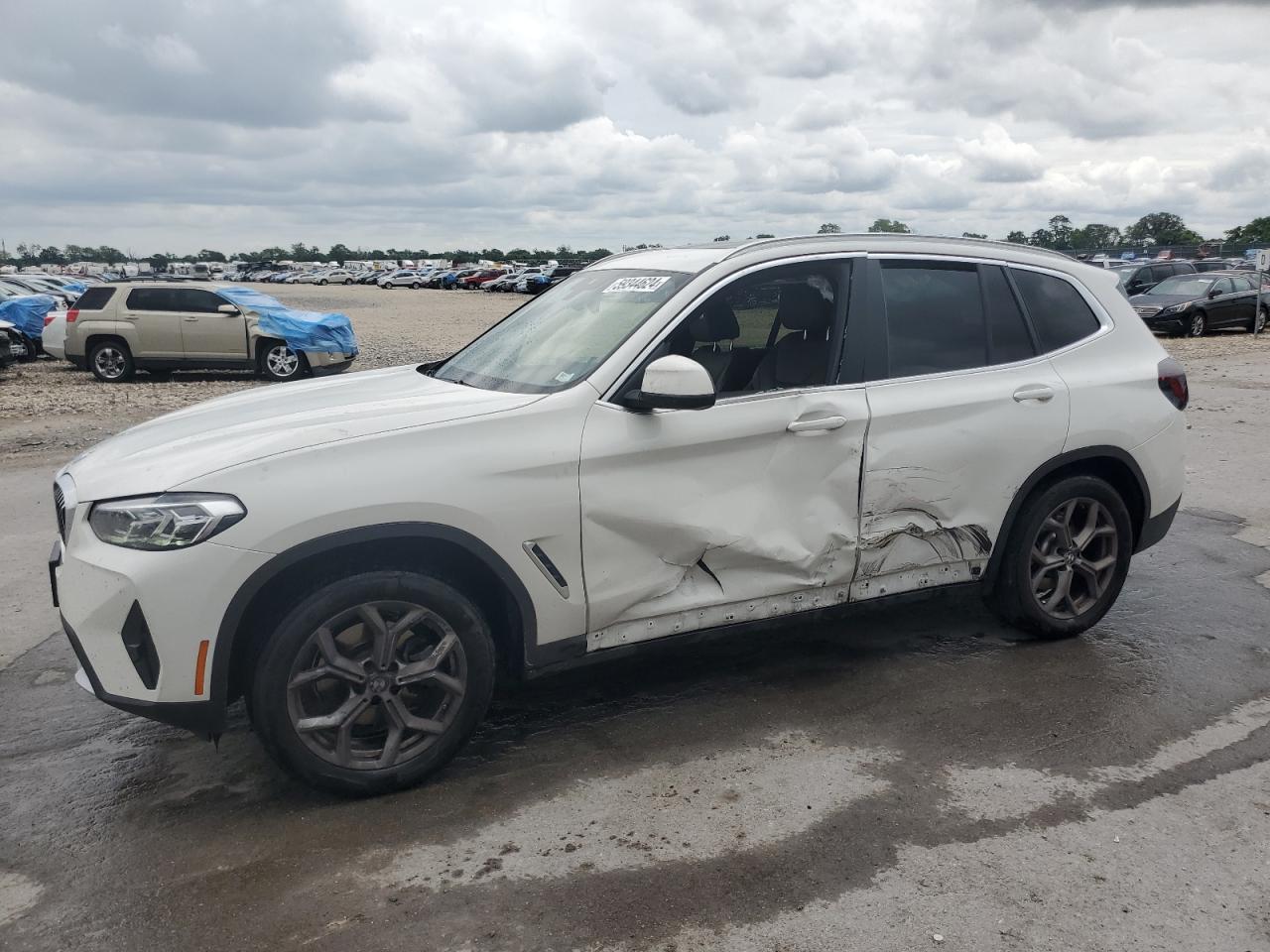 2022 BMW X3 XDRIVE30I VIN:5UX53DP03N9K86308